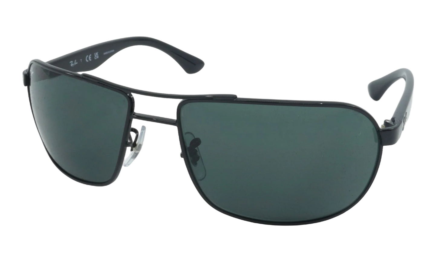 Rectangle Sunglasses "Black" RB3492-002-62
