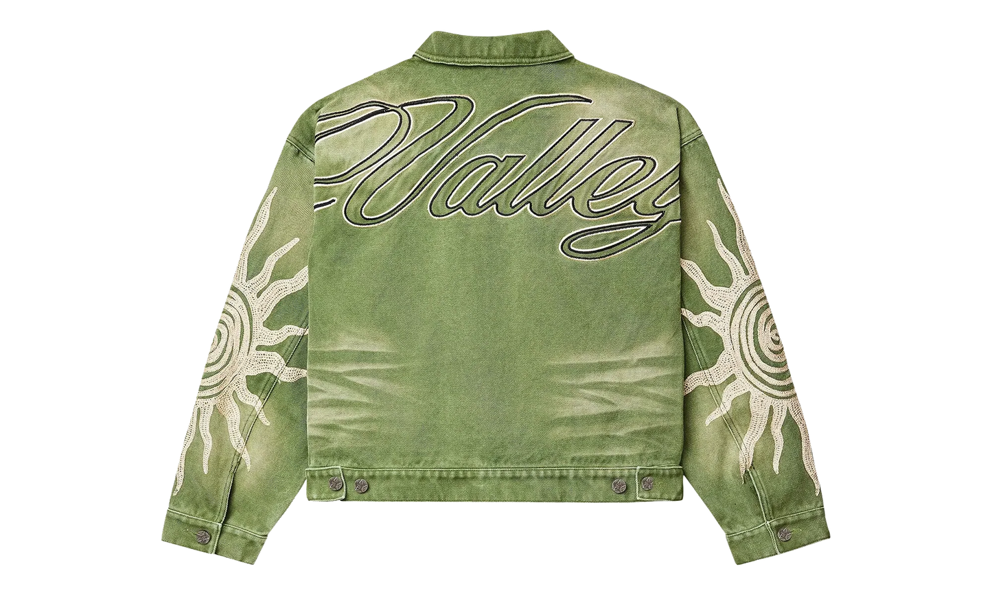 Forest Sun Jacket "Distressed Green" VALE 12 008 GN