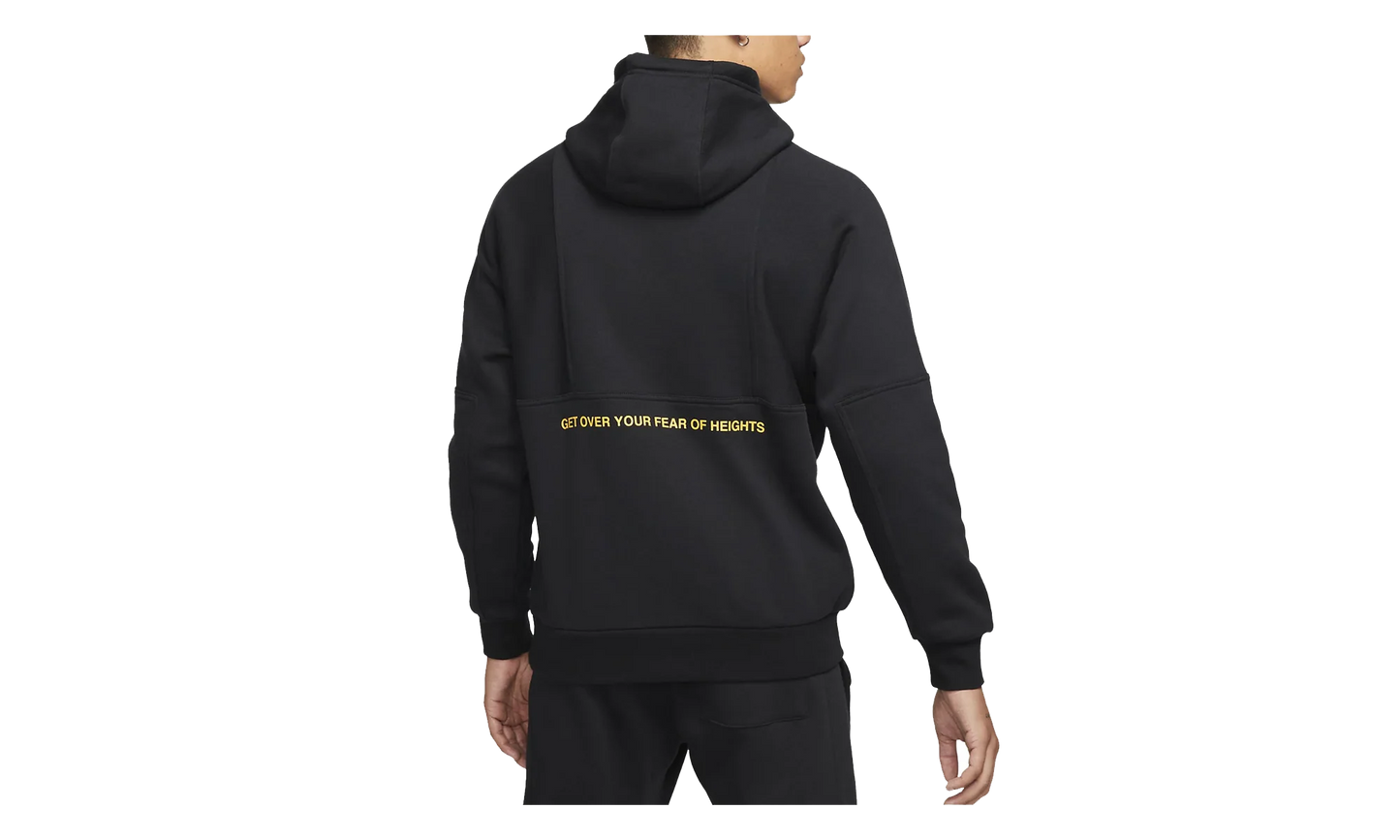 Sportswear Fleece Hoodie "Black / Mystic Red" DD6383 013