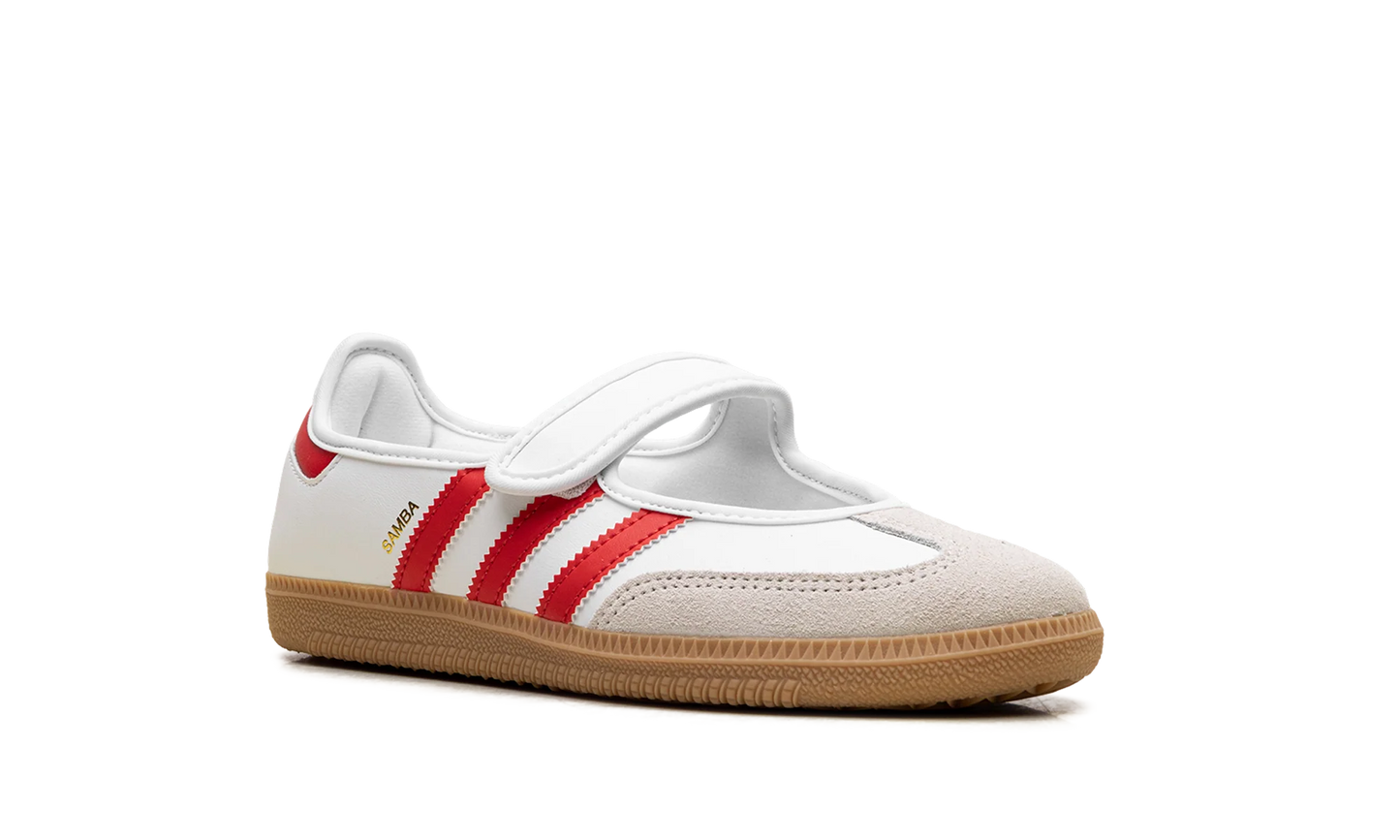 Samba Jane GS "White Red Gum" JR7435