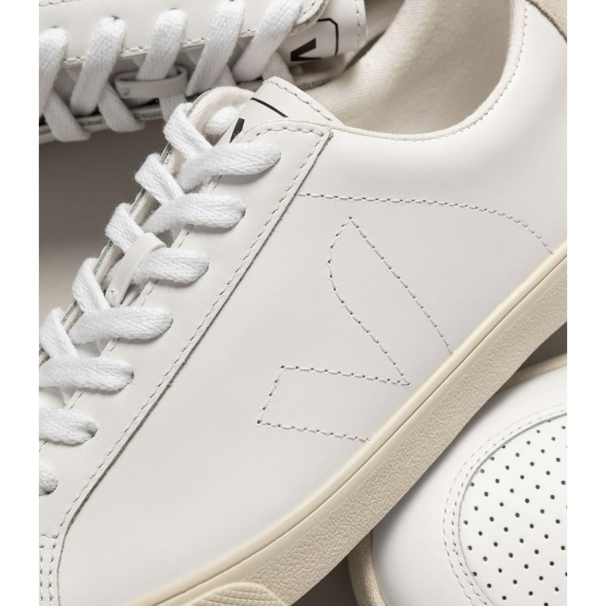 Women's Esplar Leather Sneaker in Extra White