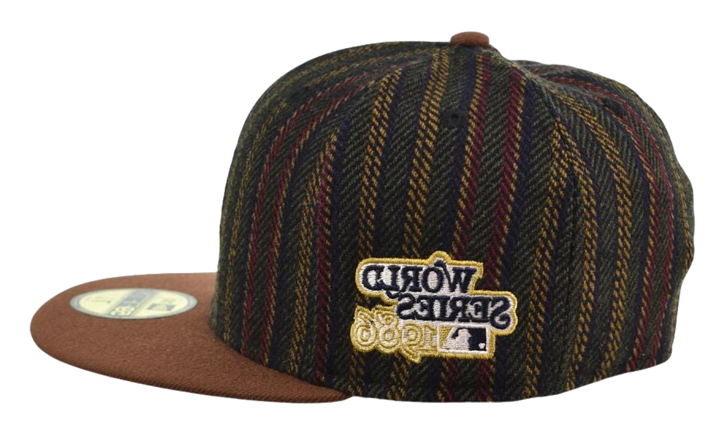59FIFTY New York Mets Herringbone 2-Tone Fitted Hat "Brown" 60586699