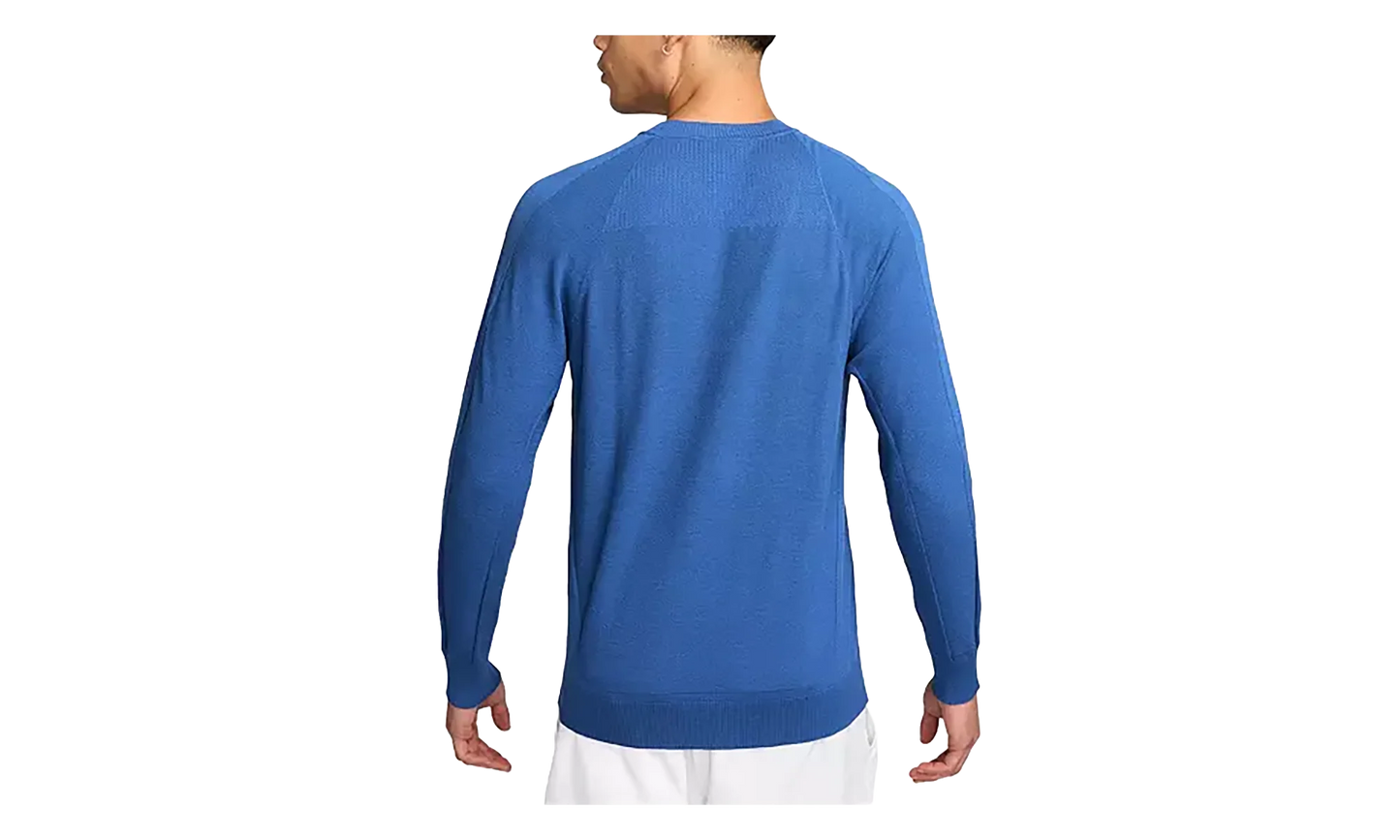Tour Sweater Knit Crew "Comet Blue / Pale Ivory" FQ8832 411