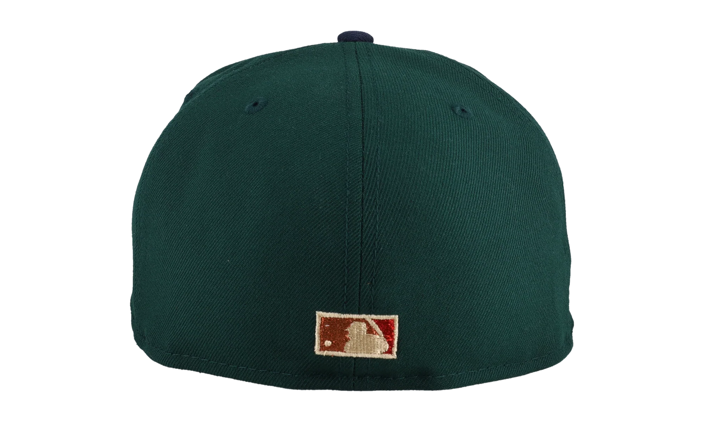59FIFTY Minnesota Twins 50th Anniversary Fitted Hat "Green / Navy / Metallic" 123451300476