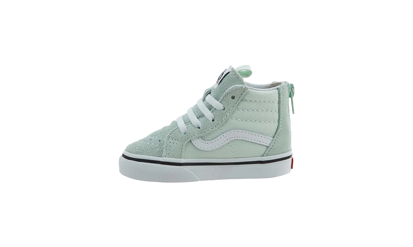 Sk8-Hi Zip TD "Aqua Glass / True White" VN0A32R3 QQ5