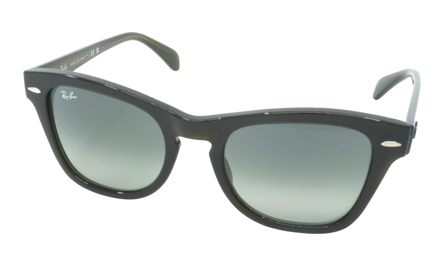 Square Sunglasses "TRANSPARENT OLIVE GREEN" RB0707SF-6642-71_53