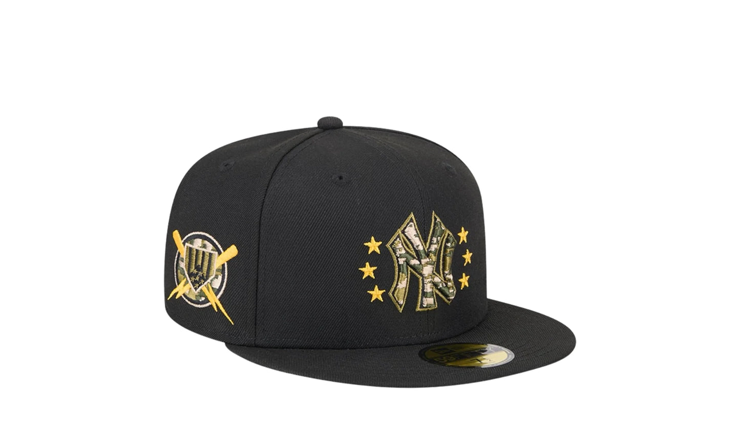 New York Yankees Armed Forces Day 2024 59FIFTY Fitted Hat "Black" 60499344
