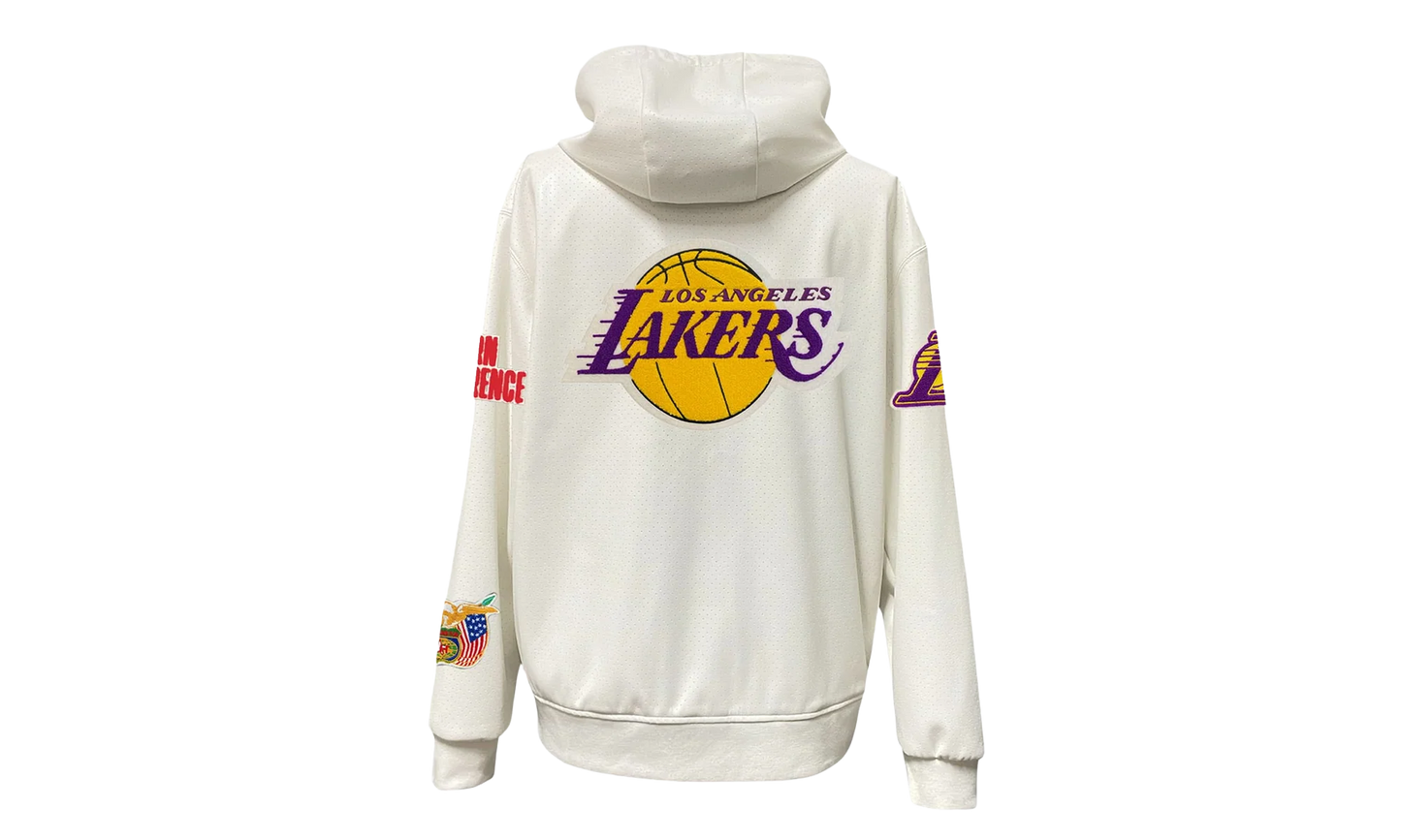 Zip-Up Jacket "Los Angeles Lakers" NBA 147WHT LAK