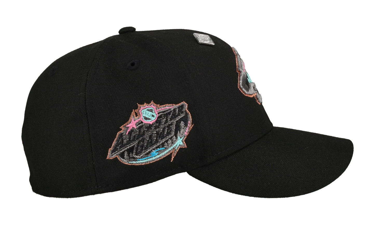 59FIFTY Minnesota Wild 2004 All Star Game Fitted Hat "Blue Moon / Black" NE432