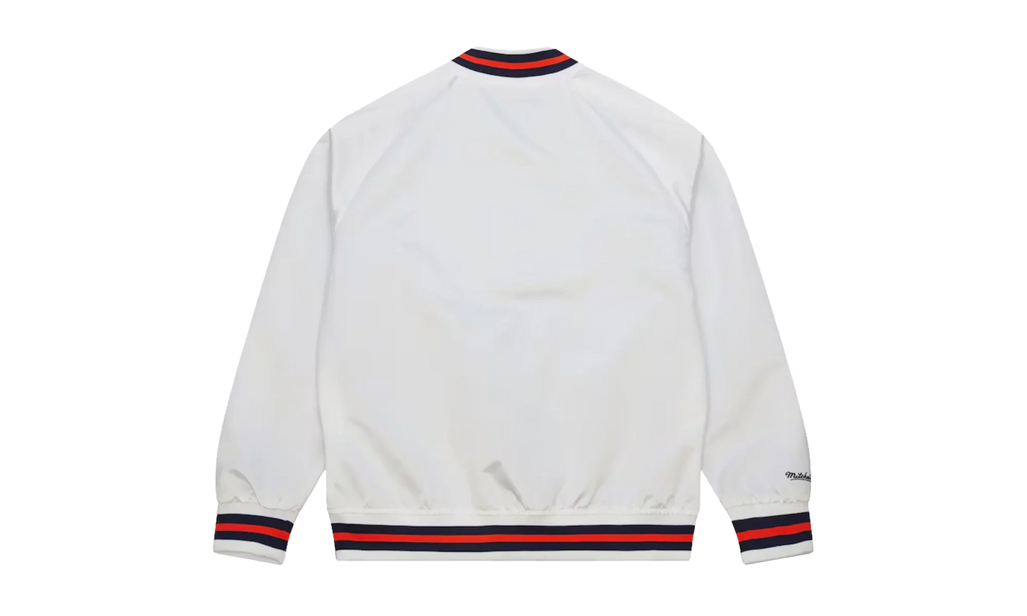 MLB Lightweight Satin Jacket "San Diego Padres - White" SJKT6296 SDPYYPPPWHIT