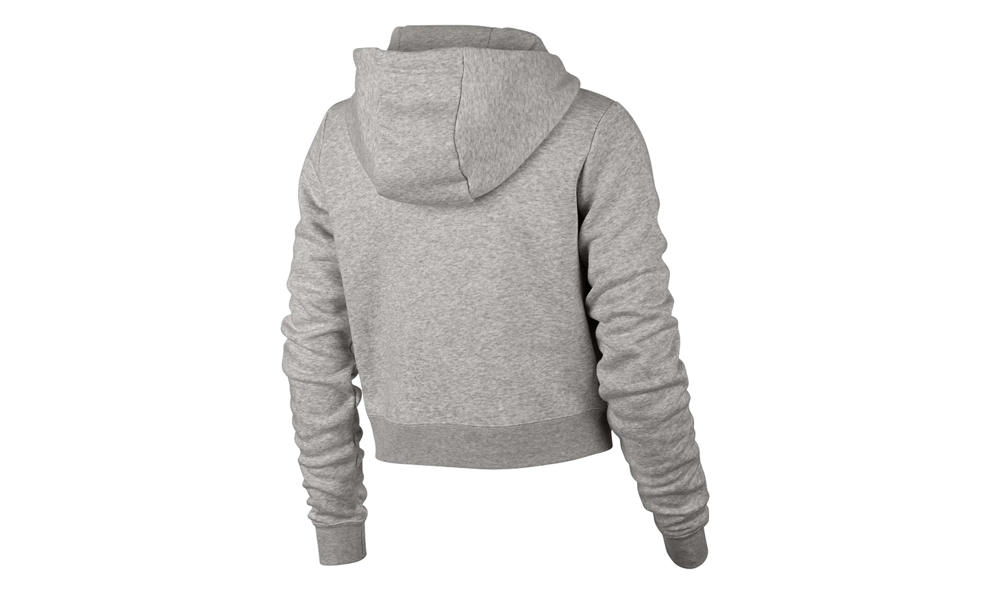 Sportswear Rally Cropped Hoodie WMNS "Grey" AQ9965 050