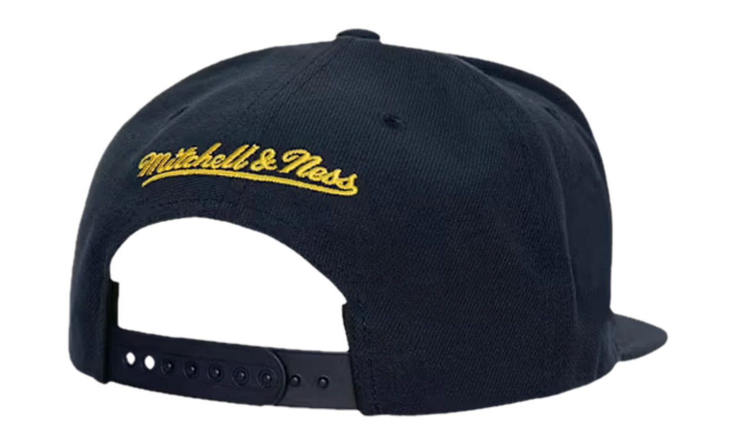 NCAA Champ Stack Snapback Cap "Michigan Wolverines - Navy" 6HSS1321 UMIYYPPPNAVY