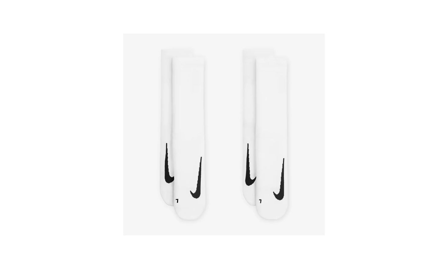 Multiplier Crew Socks (2 Pairs) "White / Black" SX7557 100