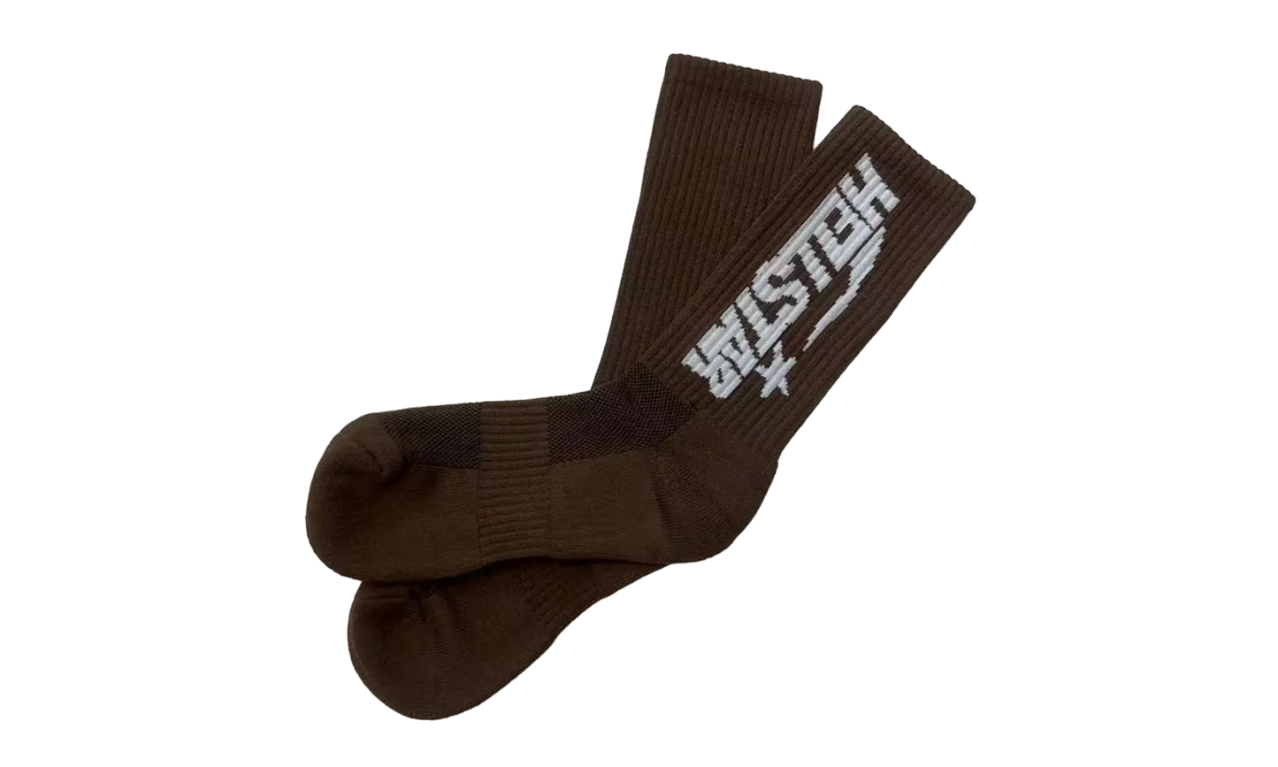 Logo Socks "Brown" HSR155