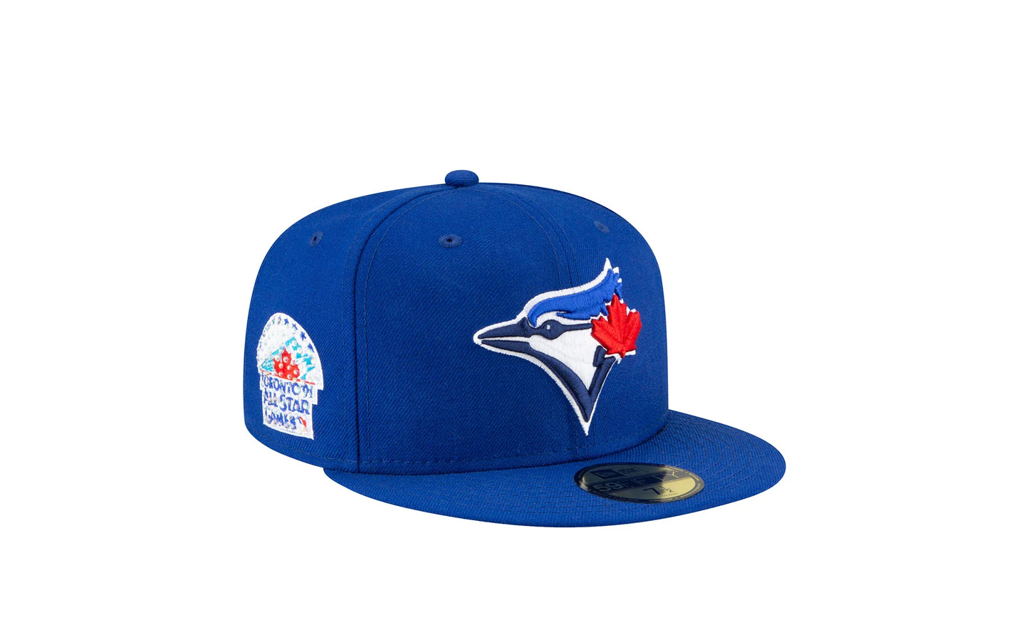 59Fifty MLB Toronto Jays Icy ASG Patch Fitted Hat "Blue" 60180911