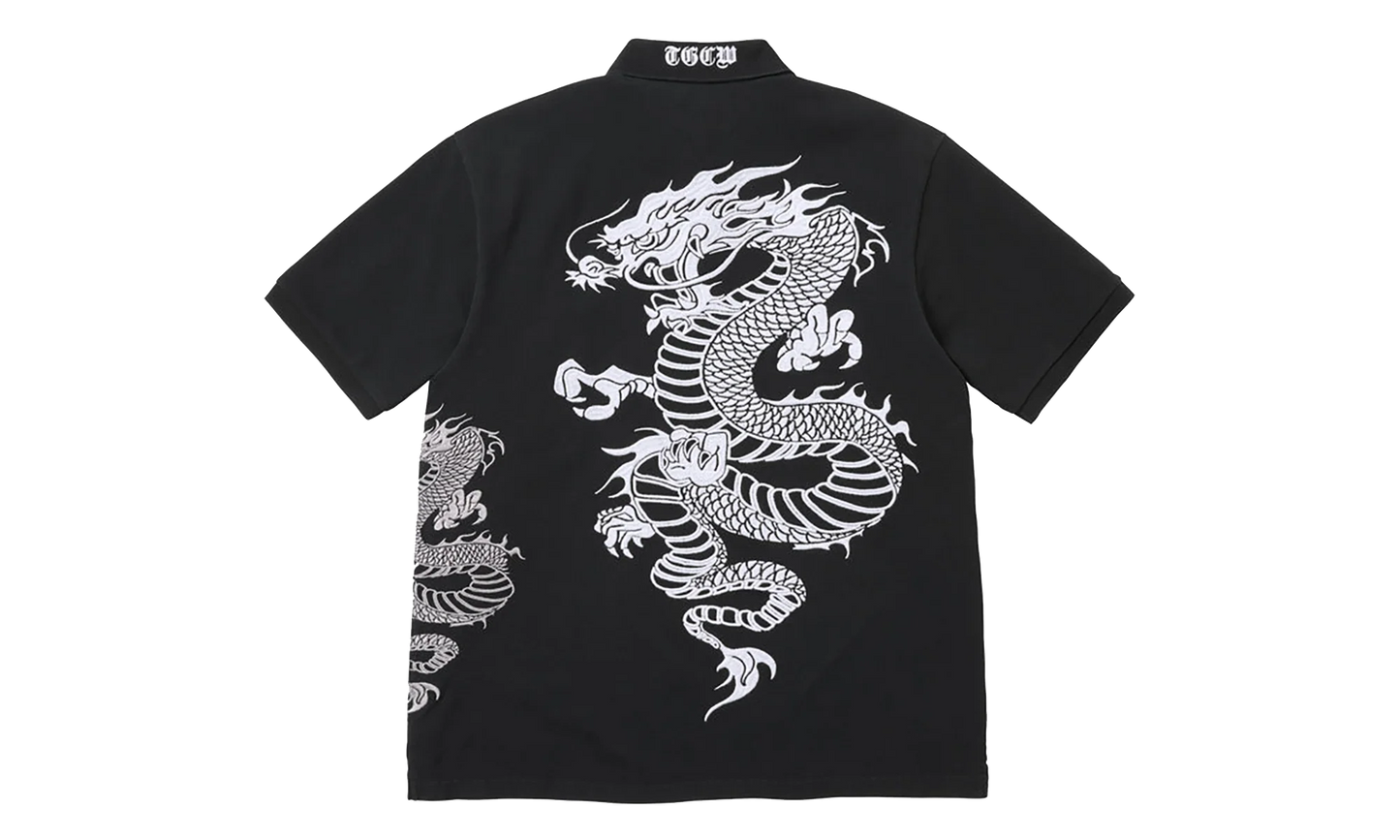 The Great China Wall Dragon Polo "SS26 - black" SU27347
