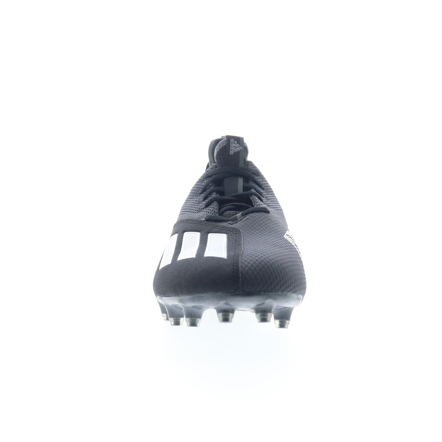Adizero Scorch FY8359 Mens Black Canvas Athletic Football Cleats Shoes