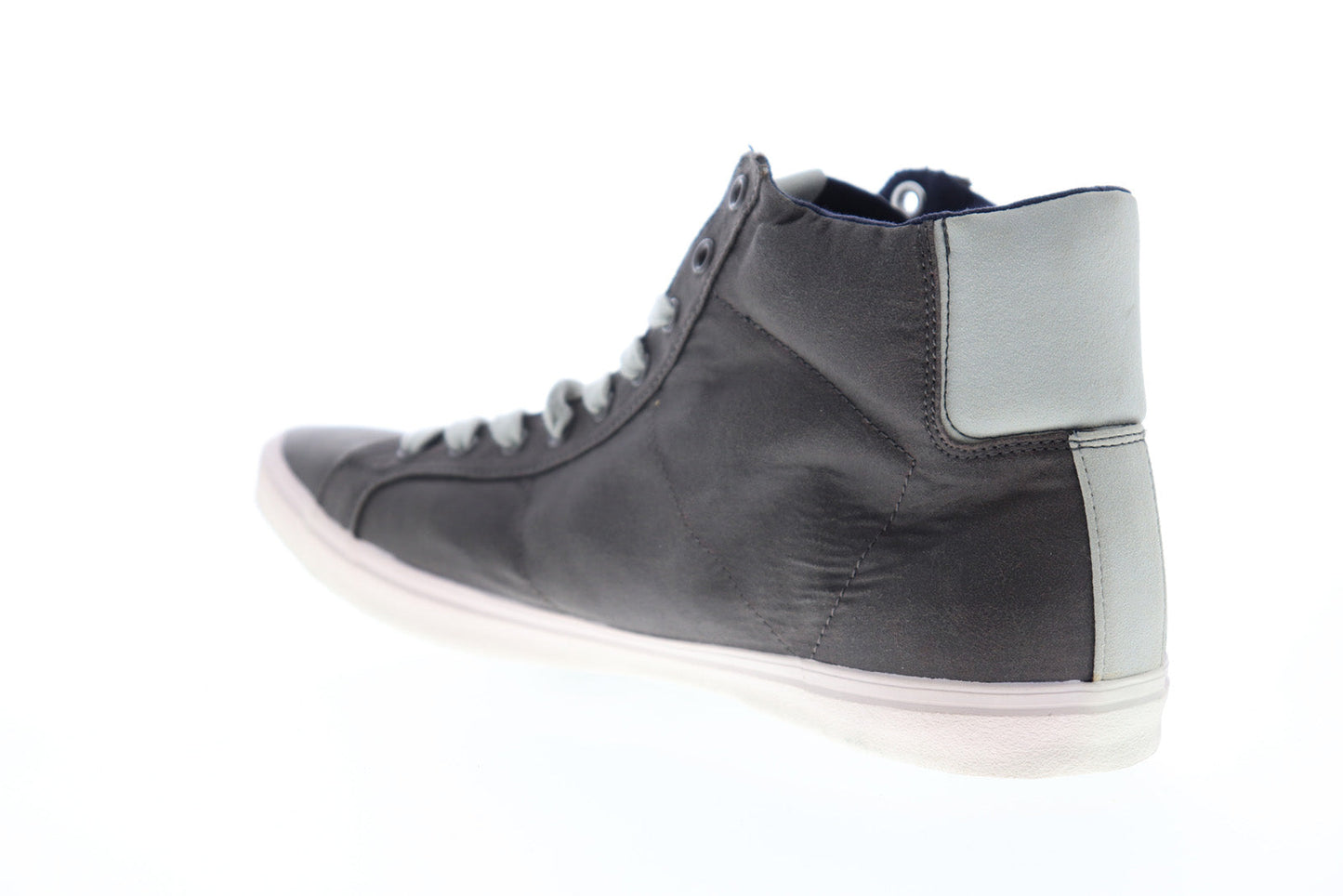 Aldo Hawksley Mens Gray Suede High Top Lace Up Lifestyle Sneakers Shoes