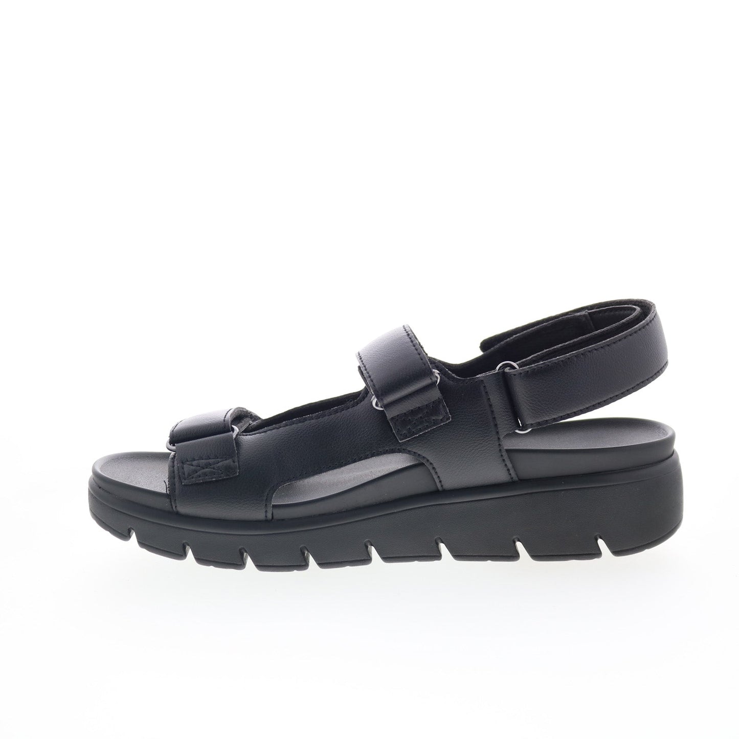 Alegria Henlee HLE-7438 Womens Black Synthetic Strap Sandals Shoes