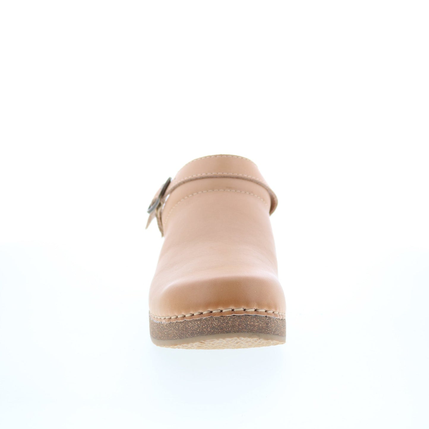 Aetrex Beckie LC202W Womens Brown Leather Hook & Loop Heeled Sandals Shoes