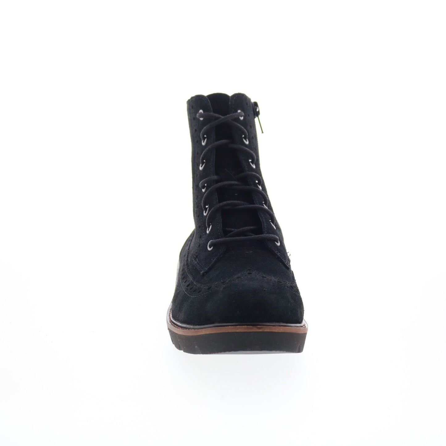 Aetrex Margot LL500W Womens Black Suede Zipper Ankle & Booties Boots