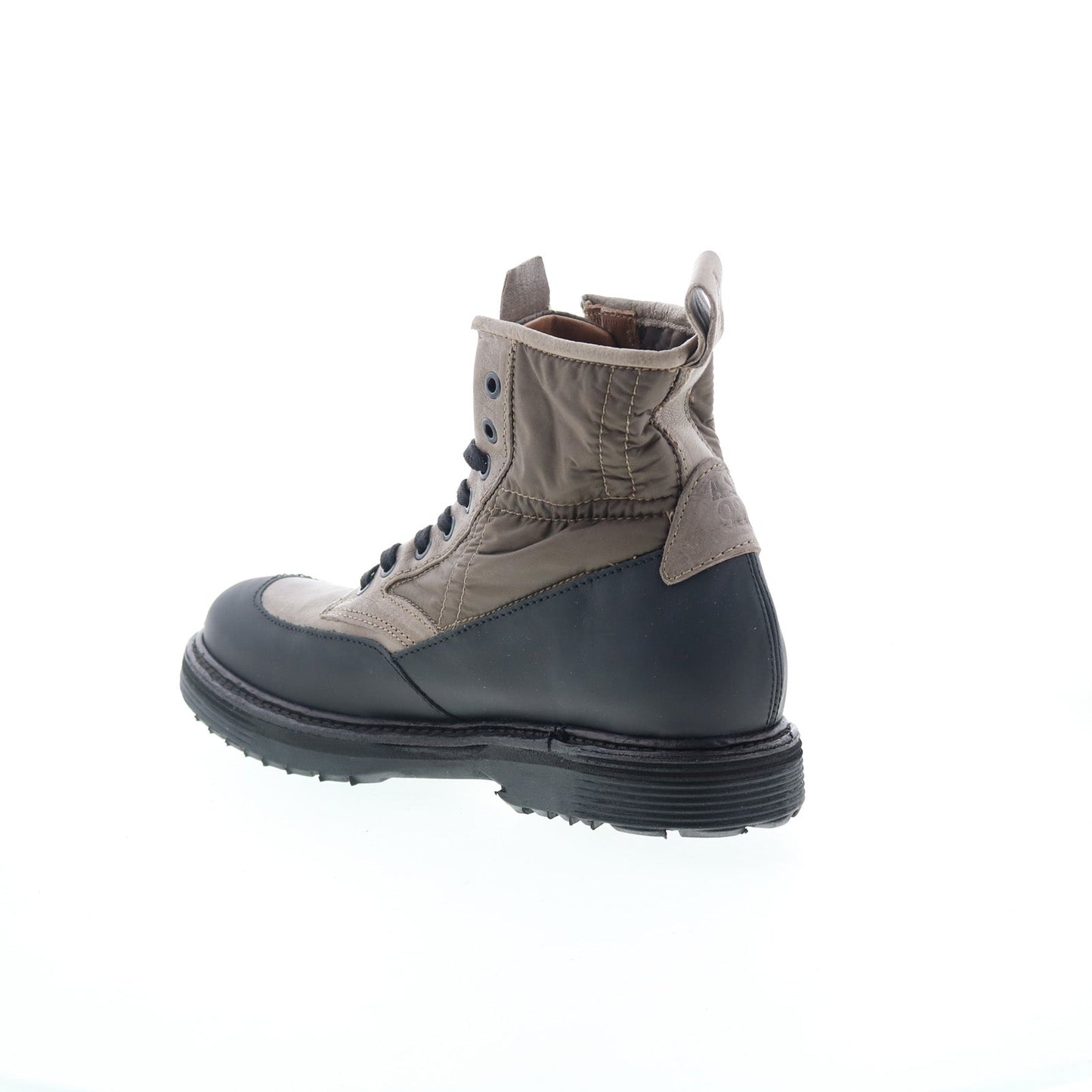 Rupert Mens Gray Synthetic Lace Up Casual Dress Boots