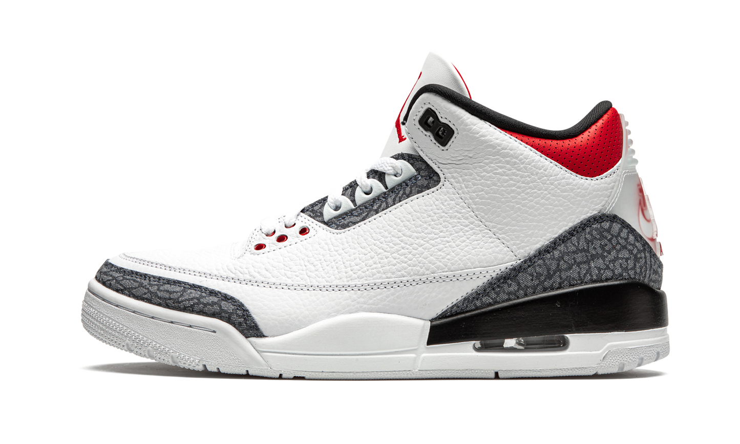 3 Retro SE-T Denim "Japan Exclusive - Fire Red" CZ6433 100