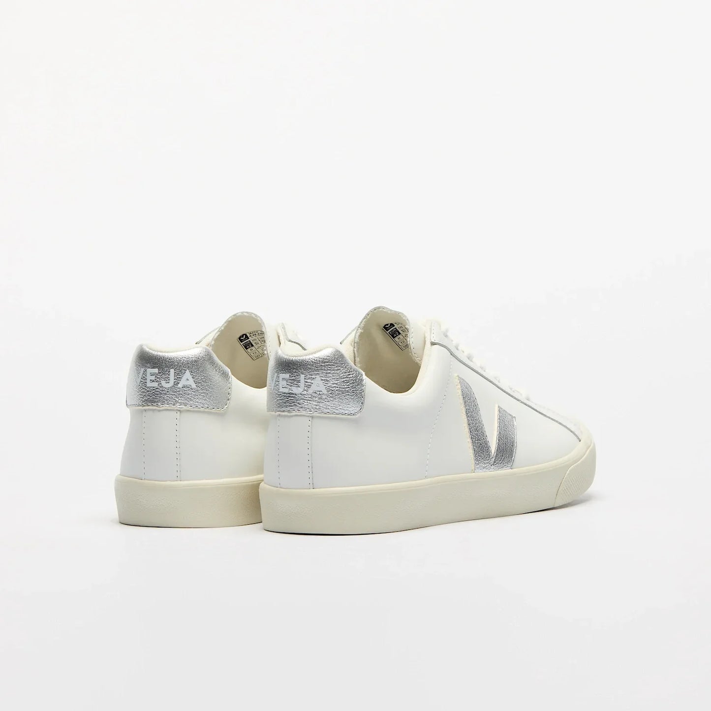 Women's Esplar Leather in White Silver