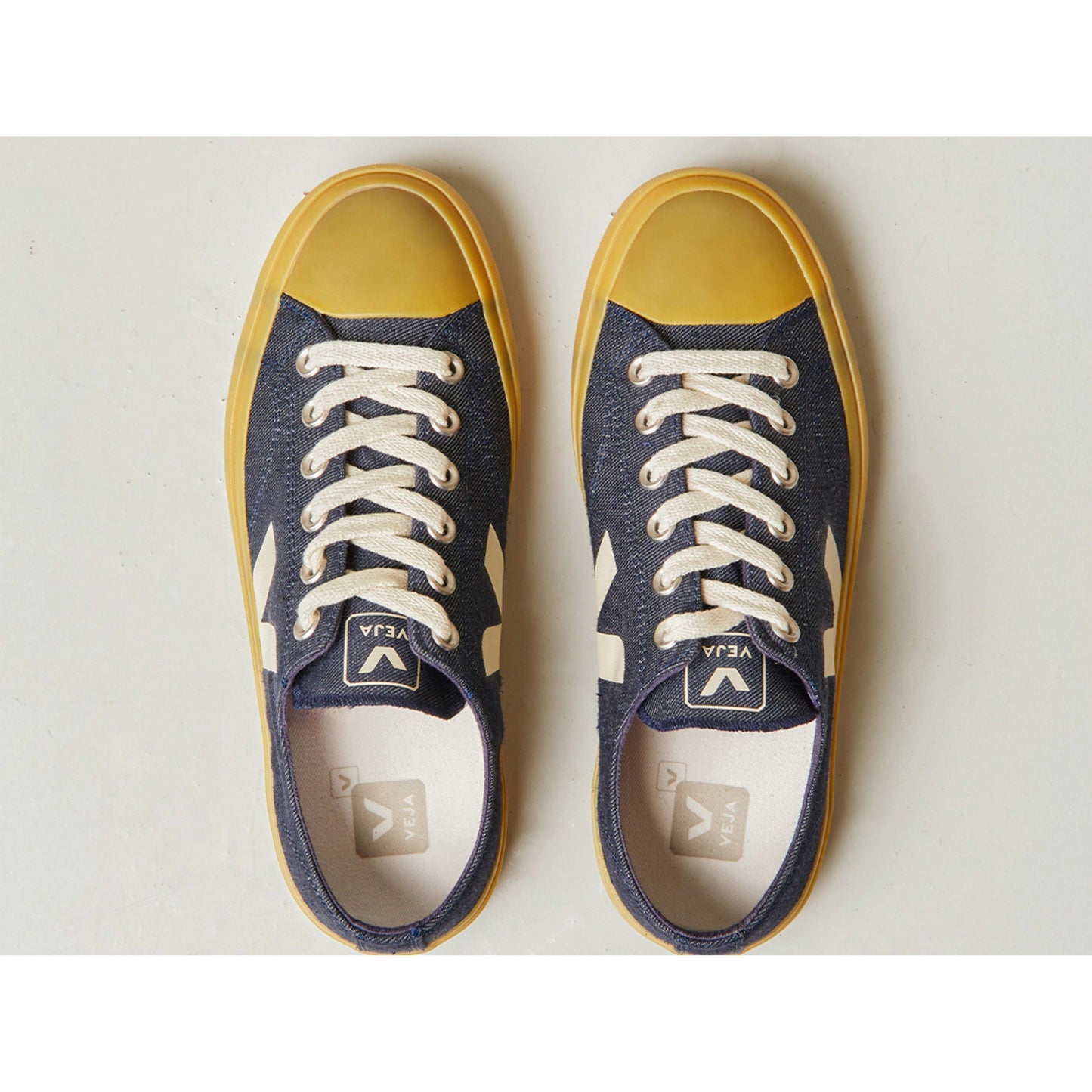 Men's Wata II Low in Denim Blue Pierre Natural
