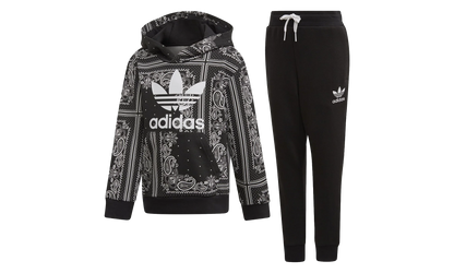 Bandana Hood Set GS "Black / White" DW3848