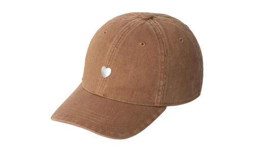 Heart Metal Cap "Hamilton Brown Silver" I036302 3QG XX