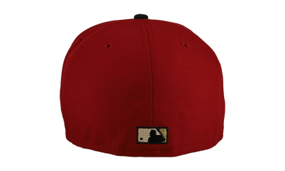 59FIFTY Houston Astros 35 Great Years Pinwheel Fitted Hat "Red / Chrome" NE125
