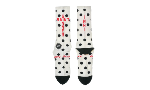 Dot Sock "White" SM MK8 0000 101