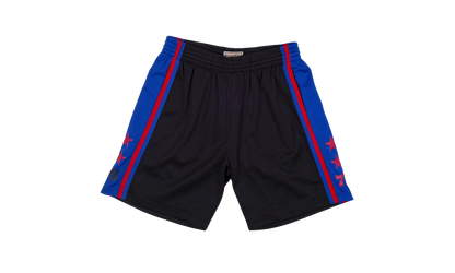 NBA Reload Swingman Shorts "1976 Philadelphia 76ers - Black" SMSHCP19301 P76BLCK76