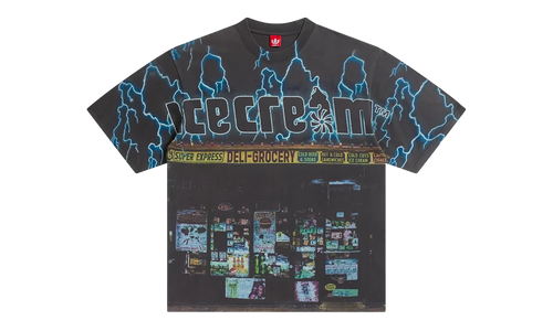 Static Oversized Tee "Charcoal Art" 461 1302 CHAR