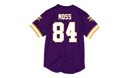 NFL Name & Number Mesh Crew Neck Shirt "Minnesota Vikings - Purple" NNMPMG18061 MVIPURP00RMO