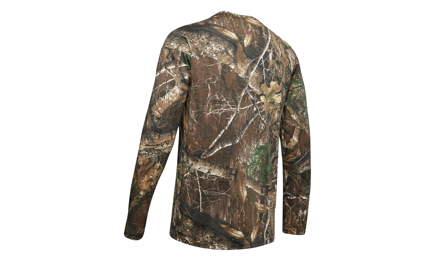 Hunting Scent Control Camo Long Sleeve Shirt "Realtree Edge / Black" 1343241 991