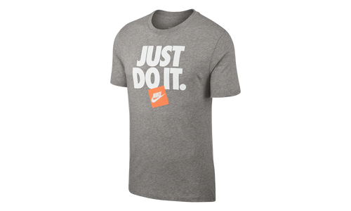 Just Do It Tee "Grey / Heather White" AR5002 063