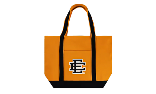 EE TOTE BAG "SS24 - Peach/Black" EE808