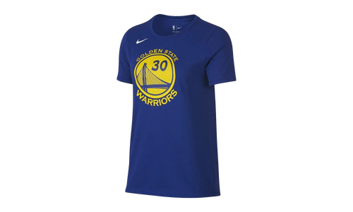 NBA Golden State Warriors T‑Shirt WMNS "Curry Name & Number" 871408 496