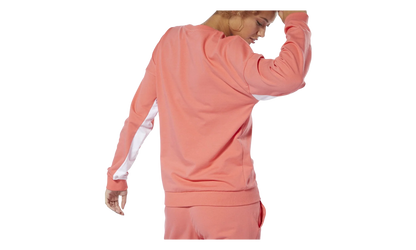 Classics French Terry Crew Sweatshirt WMNS "Bright Rose" DT7245