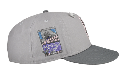 59FIFTY San Francisco Giants 2007 All Star Game Fitted Hat "Grey / Pink / Silver" NE363