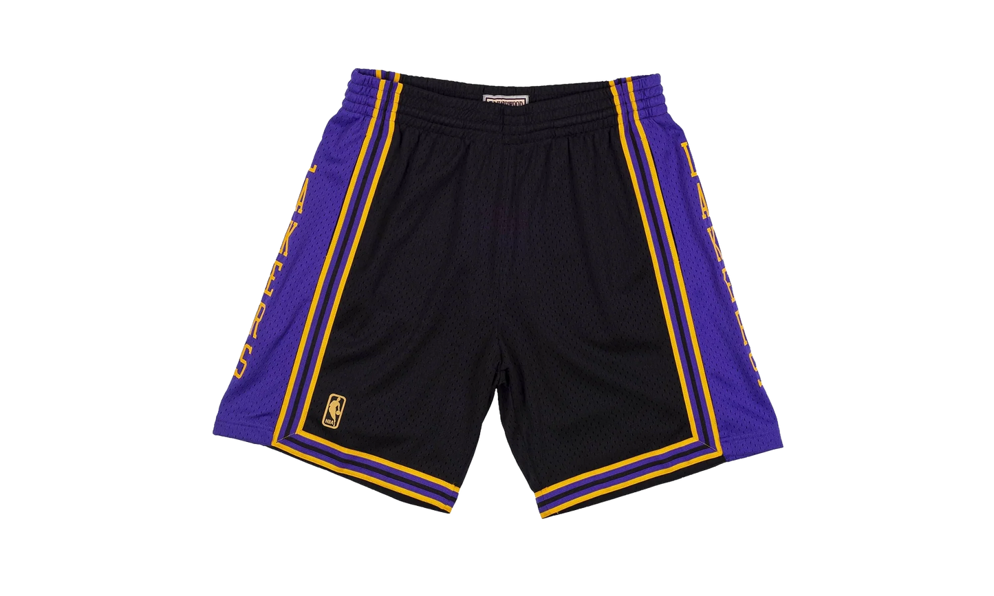 NBA Reload Swingman Shorts "1996 Los Angeles Lakers - Black" SMSHCP19274 LALBLCK96