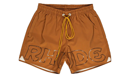 Logo Swim Trunks "Camel" RHPF23SM01169003