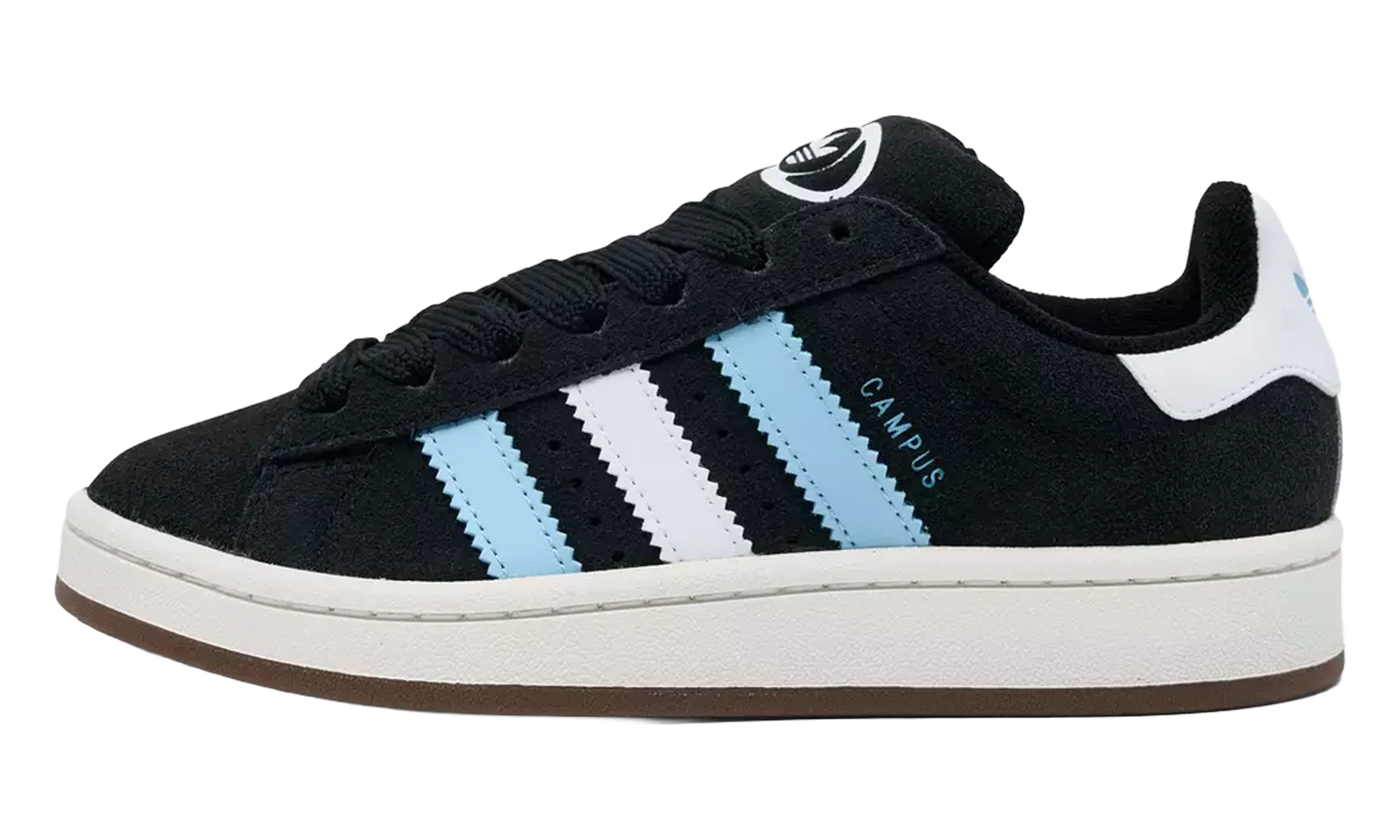 Campus 00s GS "Core Black/Footwear White/Clear Blue" JS0053
