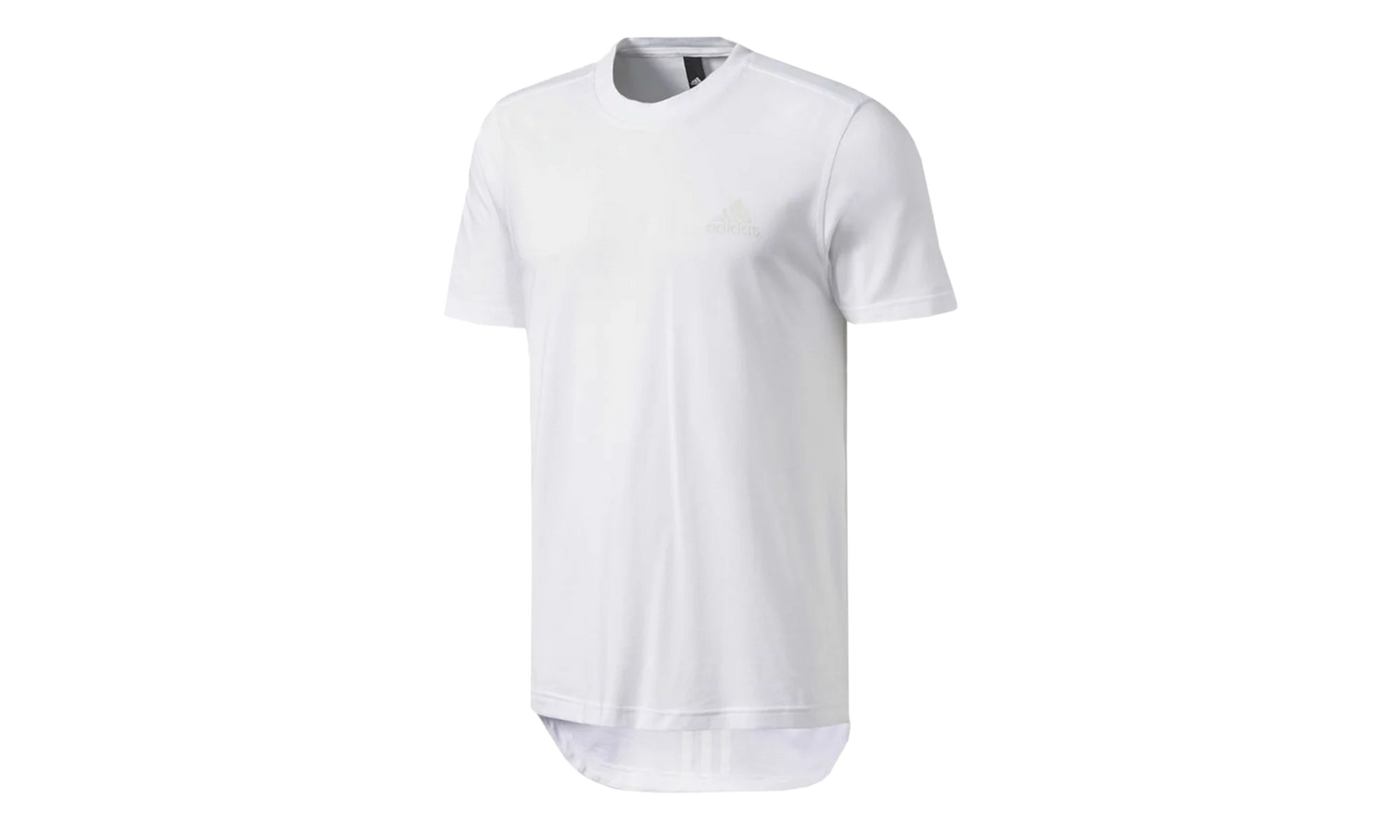 Essentials Droptail 3-Stripe T-Shirt "White" BQ1548