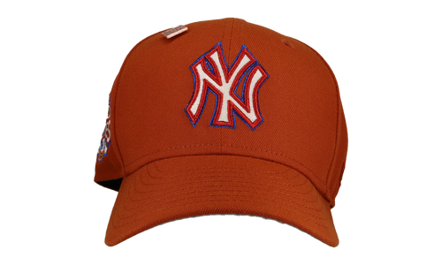 59FIFTY New York Yankees 2008 World Series Fitted Hat "Burnt Orange / Metallic" 123451299941