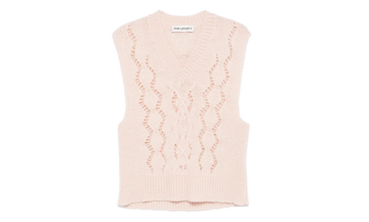 Our Legacy Cable Michigan Tank Vest Pink "Pink" M4243CD