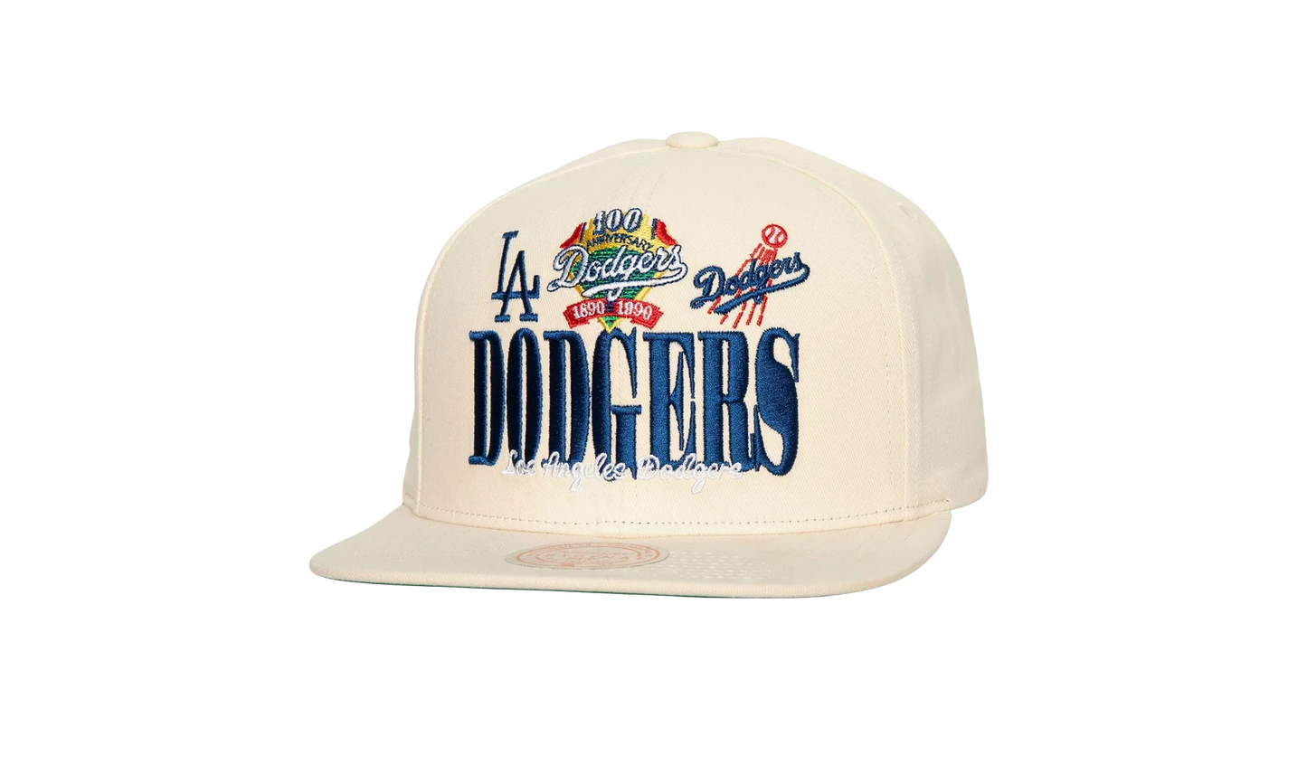 MLB Cooperstown Reframe Retro Snapback Cap "Los Angeles Dodgers - Off White" HHSS6661 LADYYPPPOFWH