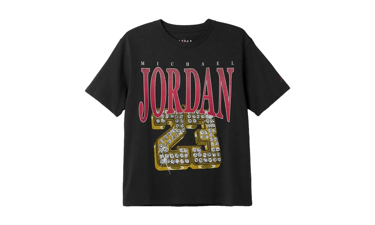 Jordan Heritage Graphic Tee WMNS "Black" HQ2673 045